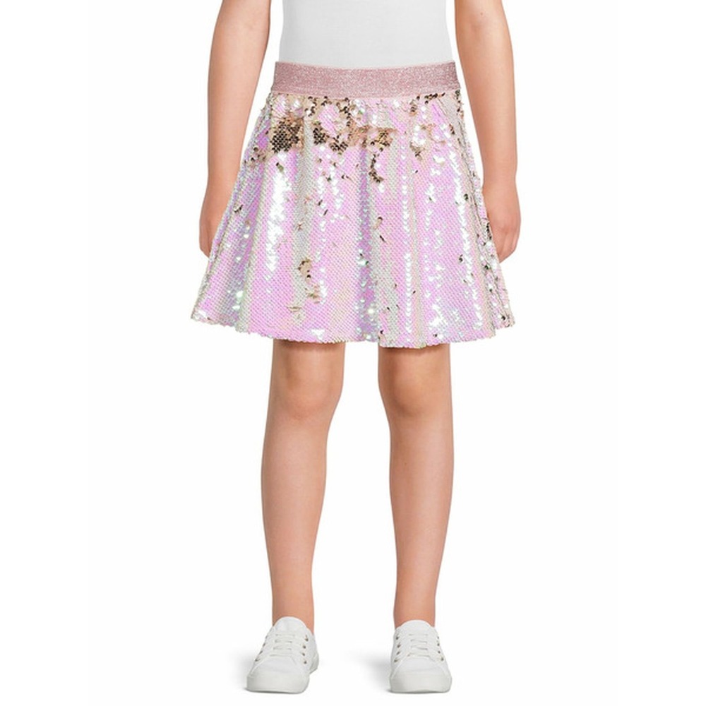 (CL) 365Kids from Garanimals Pink Iridescent Sequin Skirt Girls‎ Size 10